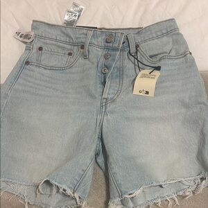Levi’s Light Blue Jean Shorts